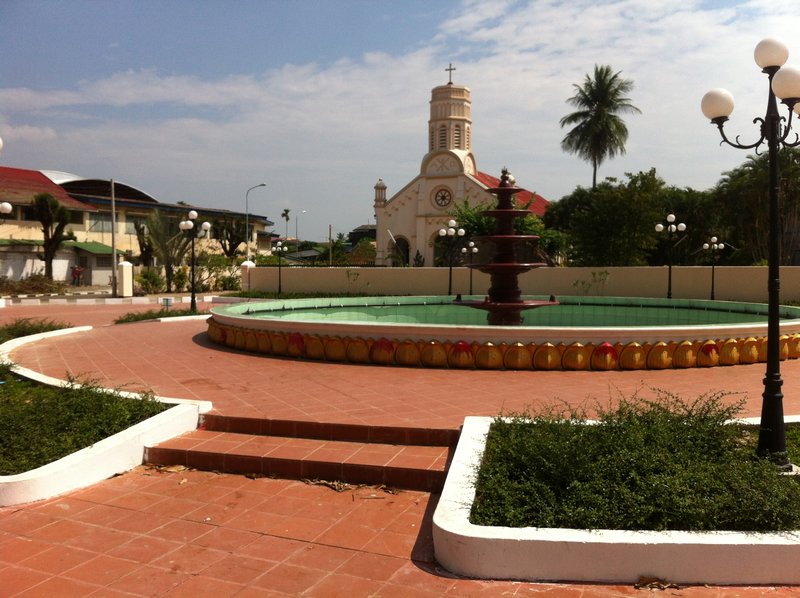 Plaza and Catholic Church