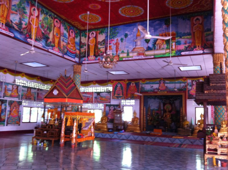 Inside Wat Nabo