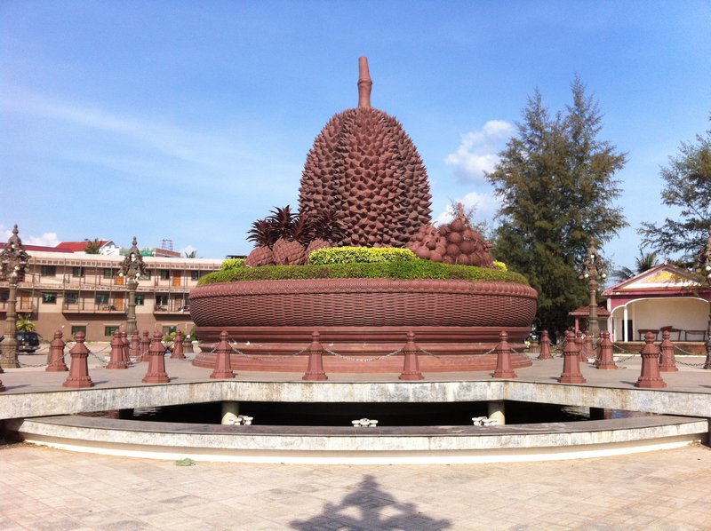 The Somewhat Bizarre Durian Monument