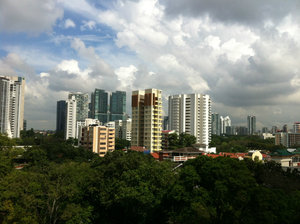 Singapore Heartland Skyline