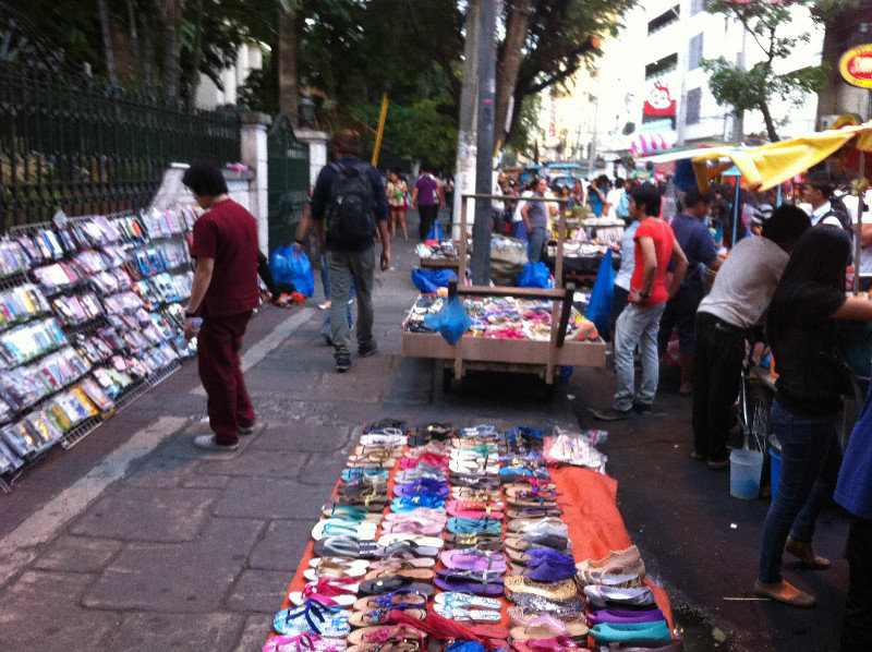 Vendors on the Streets of Ermita