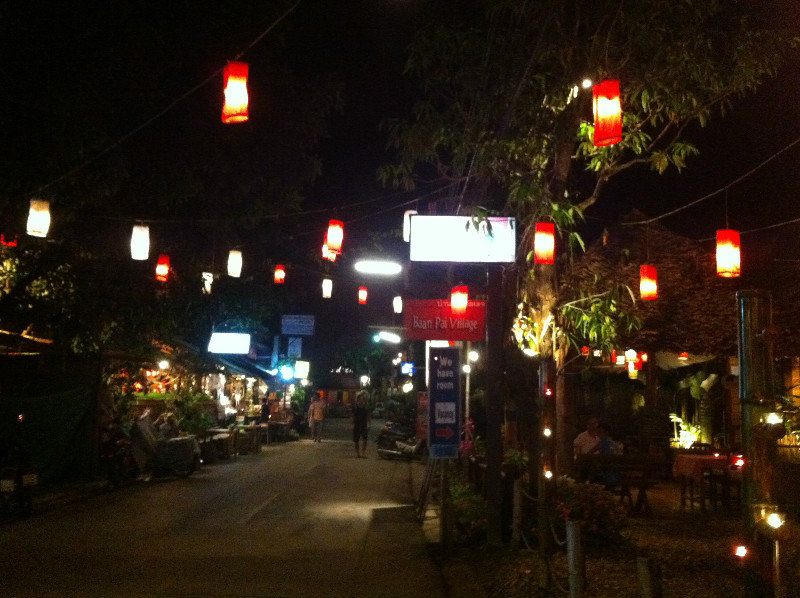 Pai's Walking Street at Night