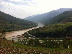 Snaking Yangtze River