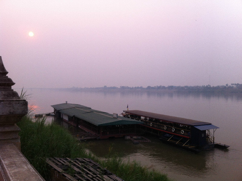 Sunset on the Mekhong