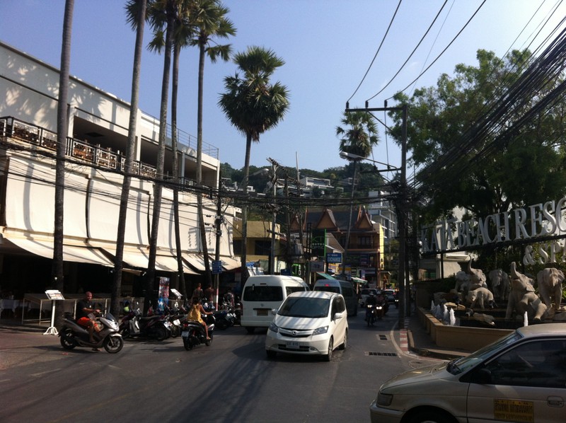 Slightly busier streets of Kata