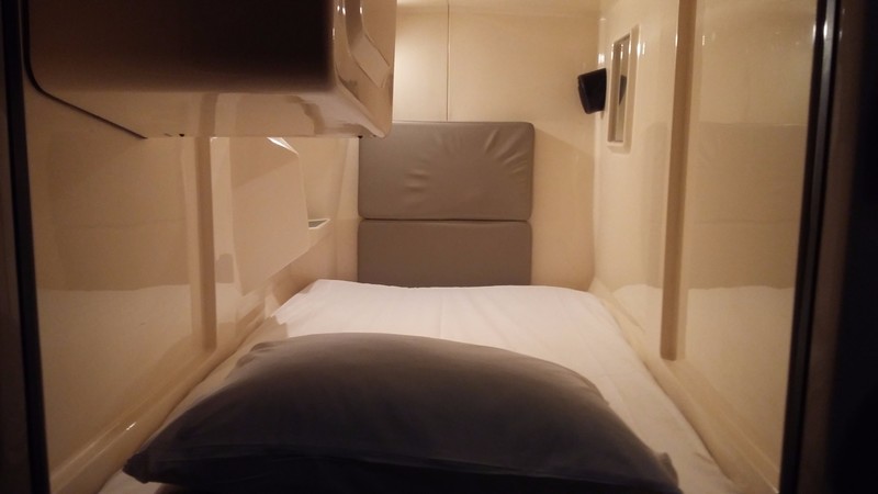 First stay in a capsule hotel!