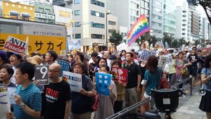 Anti-war Protests @ Omotesando