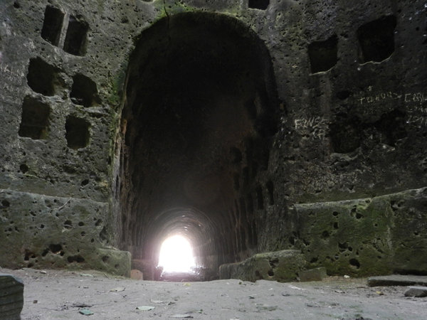 Tunnel of Archeological Site