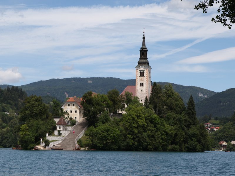 Island in Lake Bled