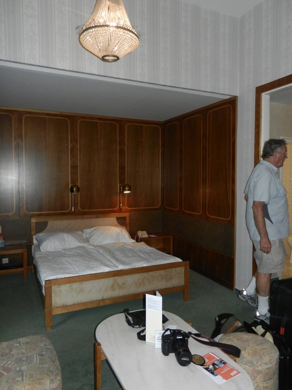 Our room at the Gellert