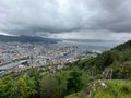 Bergen from the top of the funicular. 