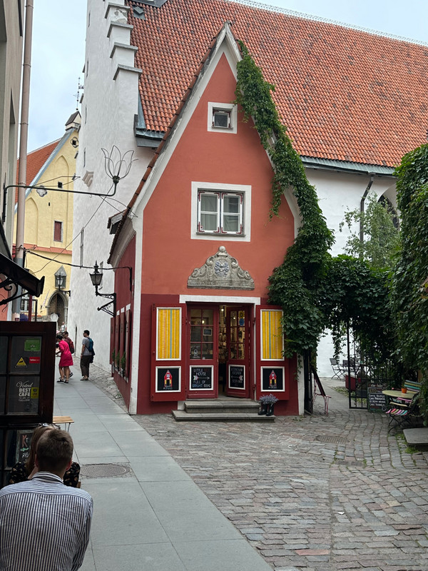 Lots of these tiny buildings in the old town