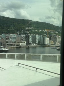 Leaving Bergen. 