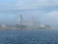 The Castle as the mist is moving on