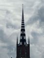 Not the usual church spire. 