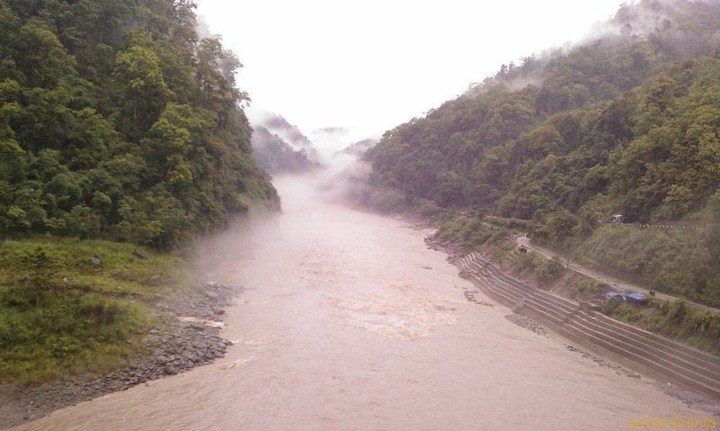 Tista river early morning
