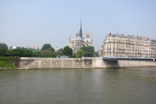 the view across the Seine 