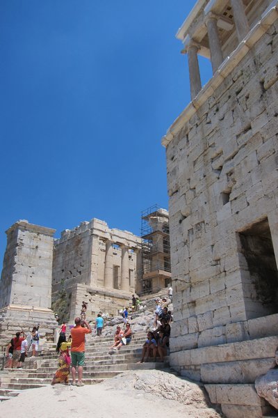 back up to the Acropolis