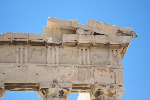 architeture of the Parthenon
