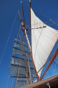 sails being set