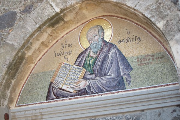 one of many frescos