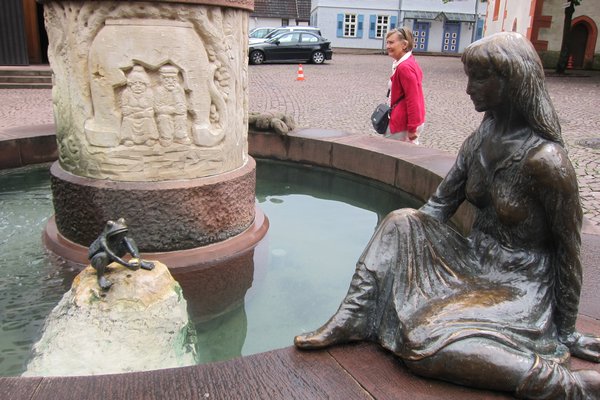fountain in Steinau