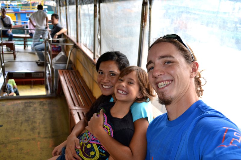 Ferry ride to Lamma Island
