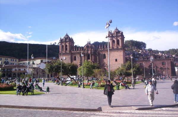 cathedral in Cusco