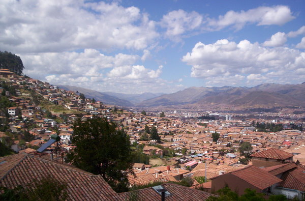 views of Cusco from above 1 of 2