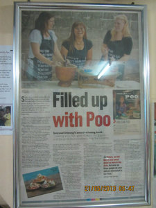 Poo our cook is famous in Thailand