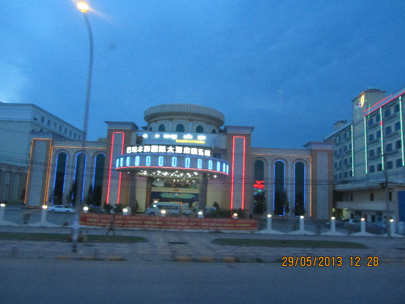 mini Las Vegas at Cambodian border