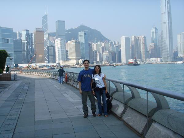 Jose y Gigi en Hong Kong