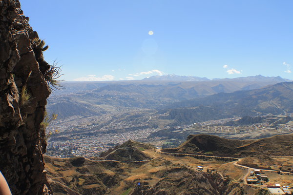 La Paz from Muella del Diablo