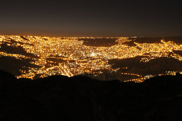 Nighttime La Paz
