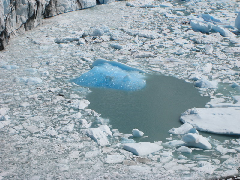 Floating ice