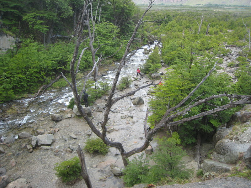 The stream from Chorrillo del Salta