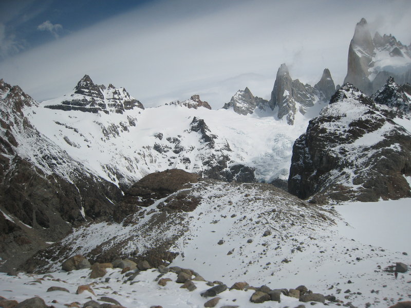 Fitz Roy in the horizon 