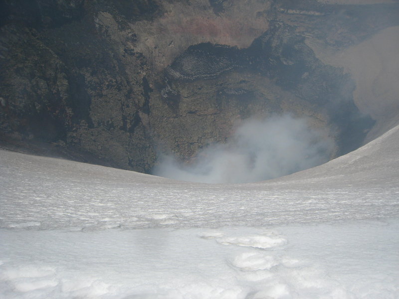 Smoking crater 