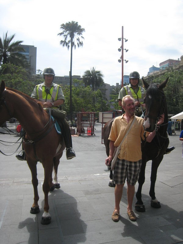 Santiago mounted police