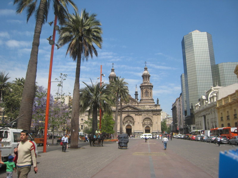 Santiago main square