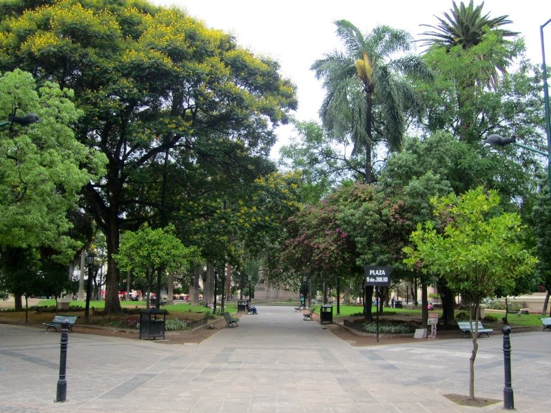 Typical Argentinian Plaza-Salta