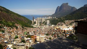View From Atop Rocinha Favela