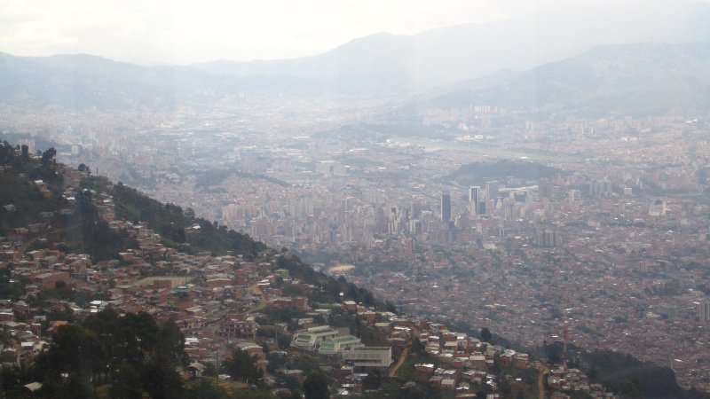 Medellin View from Cable Car