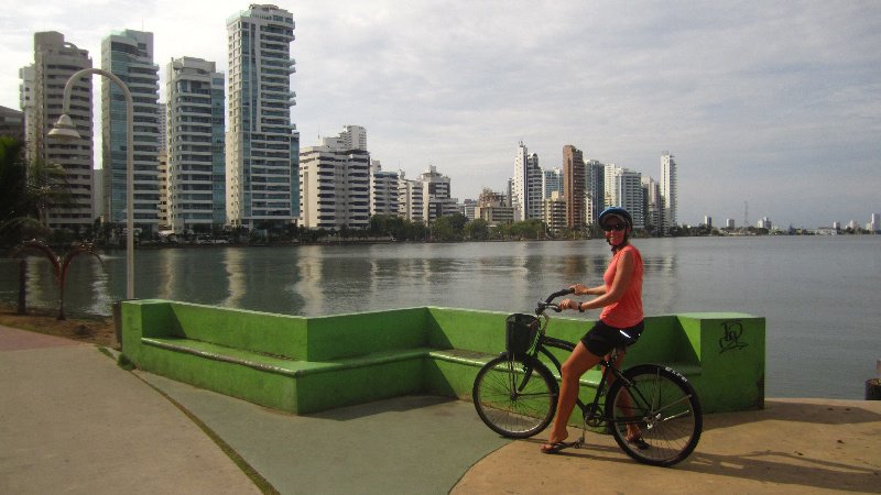 Biking in Cartagena