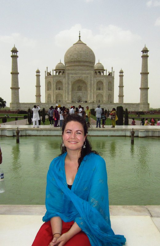 Me at the Taj!