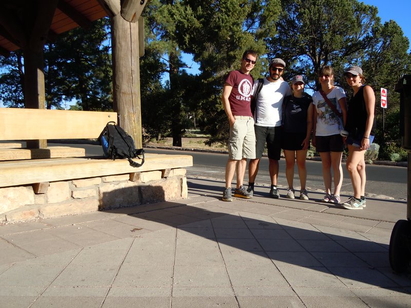 We met UMass Maxim and his sister! By accident! In the Grand Canyon!