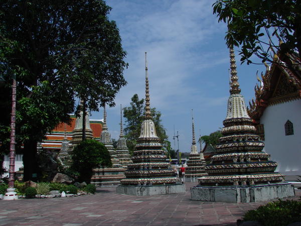 on the grounds of Wat Pho