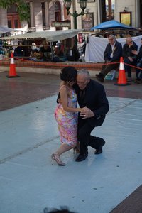 Tango at the square