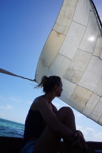 On another dhow