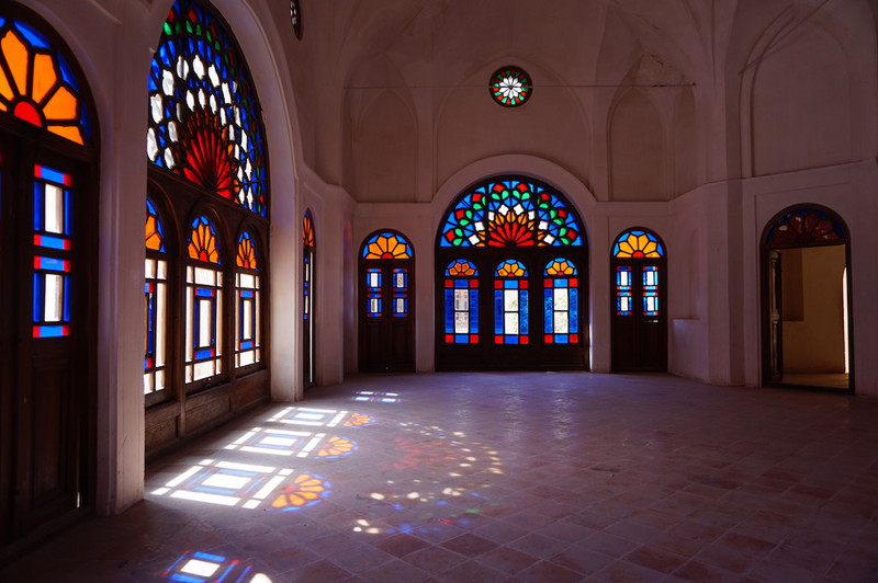 Kashan - traditional houses 'palaces'
